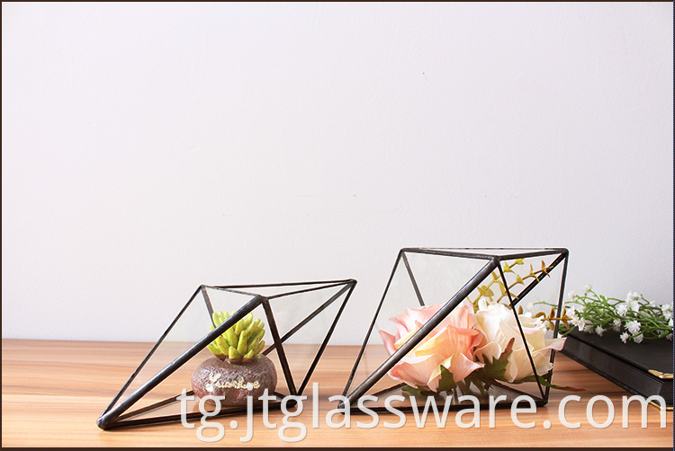 Terrarium Glass Geometric